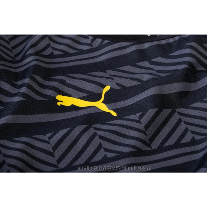 Camiseta Pre Partido del Borussia Dortmund 2022 Negro